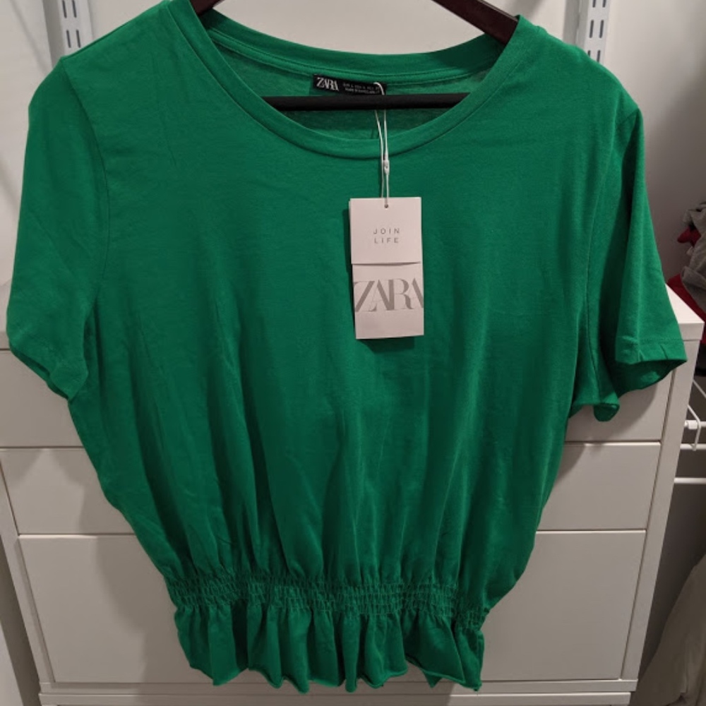 Zara Cinched Tee
